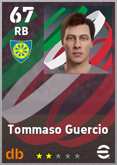 Tommaso Guercio — RB, OVR 67, MAX 67