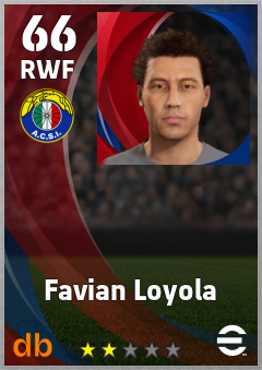 Favian Loyola eFootball player card