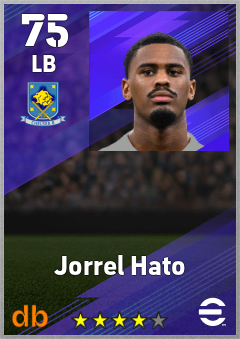 Jorrel Hato eFootball player card