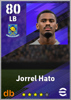 Jorrel Hato eFootball player card
