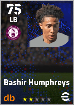 Bashir Humphreys eFootball player card
