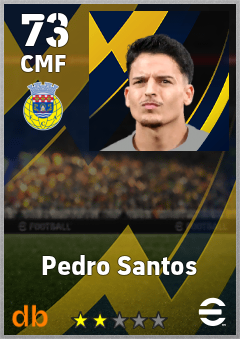 Pedro Santos — CMF, OVR 73, MAX 73