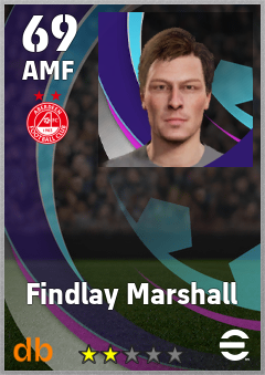 Findlay Marshall — AMF, OVR 69, MAX 69