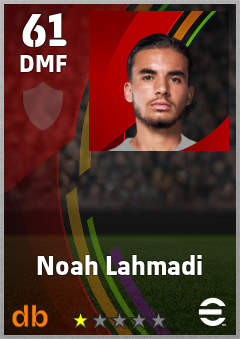 Noah Lahmadi eFootball player card