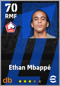 Ethan Mbappé eFootball player card