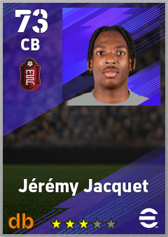 Jérémy Jacquet eFootball player card