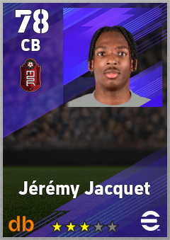 Jérémy Jacquet — CB, OVR 78, MAX 78
