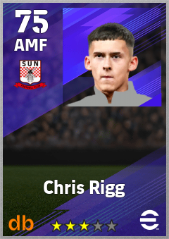 Chris Rigg — AMF, OVR 75, MAX 75