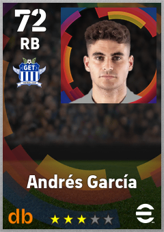 Andrés García eFootball player card