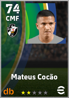 Mateus Cocão — CMF, OVR 74, MAX 74