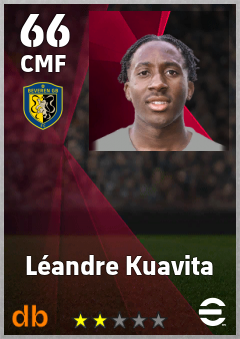Léandre Kuavita — CMF, OVR 66, MAX 66