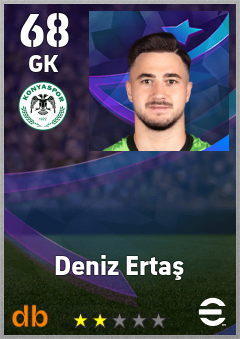 Deniz Ertaş eFootball player card