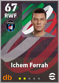 Ichem Ferrah eFootball player card