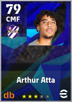 Arthur Atta — CMF, OVR 79, MAX 79
