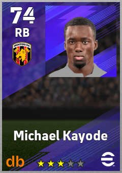 Michael Kayode eFootball player card