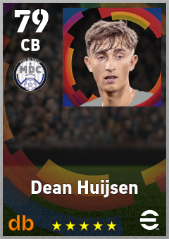 Dean Huijsen eFootball player card