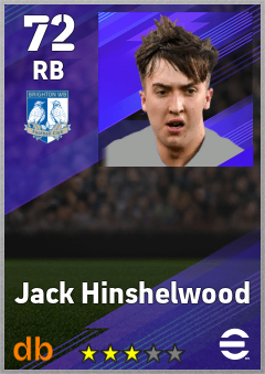Jack Hinshelwood eFootball player card