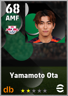 Yamamoto Ota — AMF, OVR 68, MAX 68