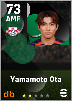 Yamamoto Ota — AMF, OVR 73, MAX 73