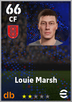 Louie Marsh — CF, OVR 66, MAX 66