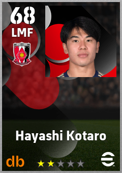 Hayashi Kotaro eFootball player card