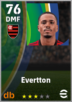 Evertton — DMF, OVR 76, MAX 76