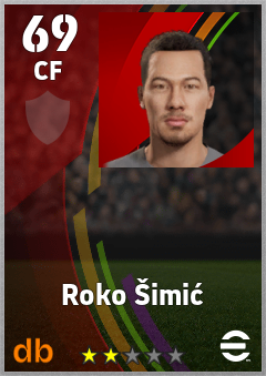 Roko Šimić eFootball player card
