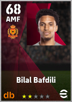 Bilal Bafdili — AMF, OVR 68, MAX 68