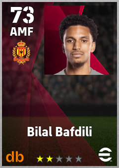 Bilal Bafdili — AMF, OVR 73, MAX 73