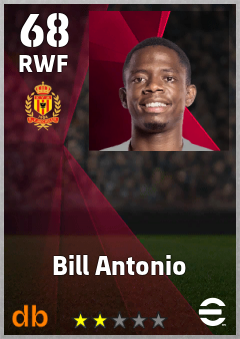 Bill Antonio eFootball player card