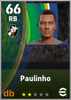 Paulinho — RB, OVR 66, MAX 66