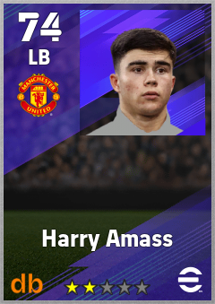 Harry Amass — LB, OVR 74, MAX 74