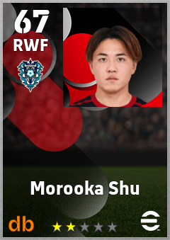 Morooka Shu eFootball player card