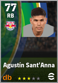 Agustín Sant'Anna — RB, OVR 77, MAX 77