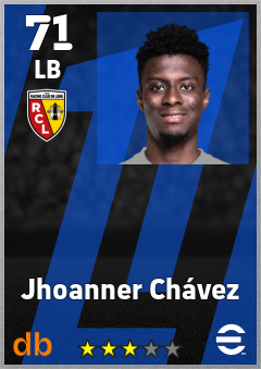 Jhoanner Chávez eFootball player card