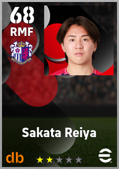 Sakata Reiya eFootball player card