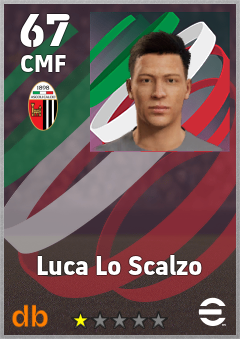 Luca Lo Scalzo — CMF, OVR 67, MAX 67