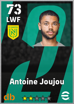 Antoine Joujou — LWF, OVR 73, MAX 73