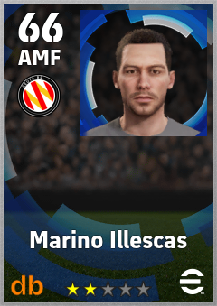 Marino Illescas — AMF, OVR 66, MAX 66