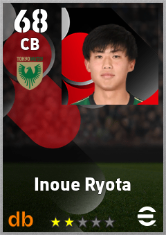 Inoue Ryota eFootball player card