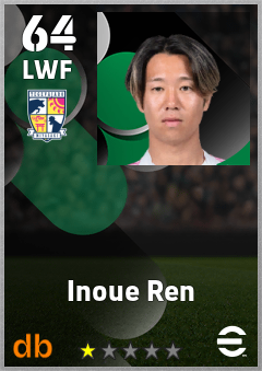 Inoue Ren — LWF, OVR 64, MAX 64