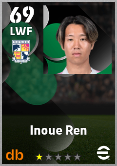 Inoue Ren — LWF, OVR 69, MAX 69