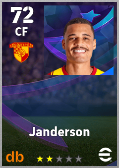 Janderson — CF, OVR 72, MAX 72