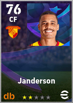 Janderson — CF, OVR 76, MAX 76