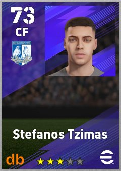 Stefanos Tzimas eFootball player card