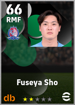Fuseya Sho — RMF, OVR 66, MAX 66