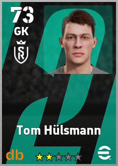 Tom Hülsmann — GK, OVR 73, MAX 73
