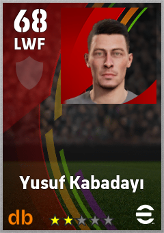 Yusuf Kabadayı eFootball player card