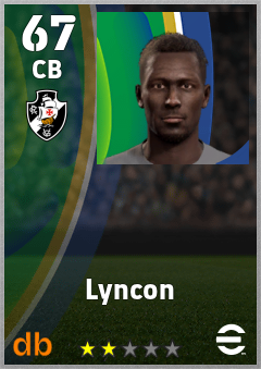 Lyncon — CB, OVR 67, MAX 67