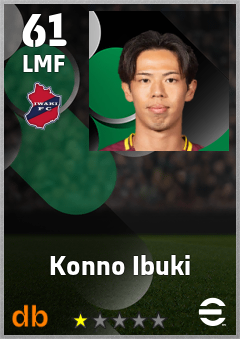 Konno Ibuki eFootball player card